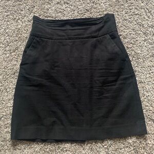 Banana Republic Black Mini Skirt